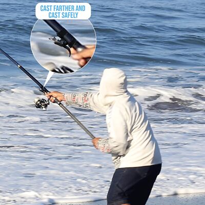 Lot De 4 Gâchettes De Lancer Cast Cannon – Aide Au Lancer Pour Pêche En Mer