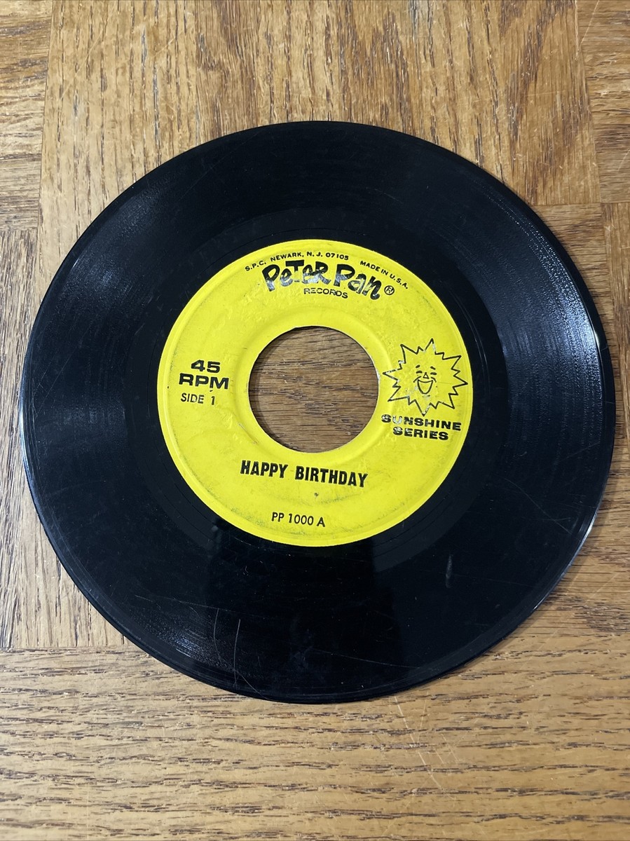 Happy Birthday 45 Record | eBay