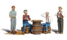 Woodland Scenics ~ HO Scale People ~ Checker Players ~ A1848
