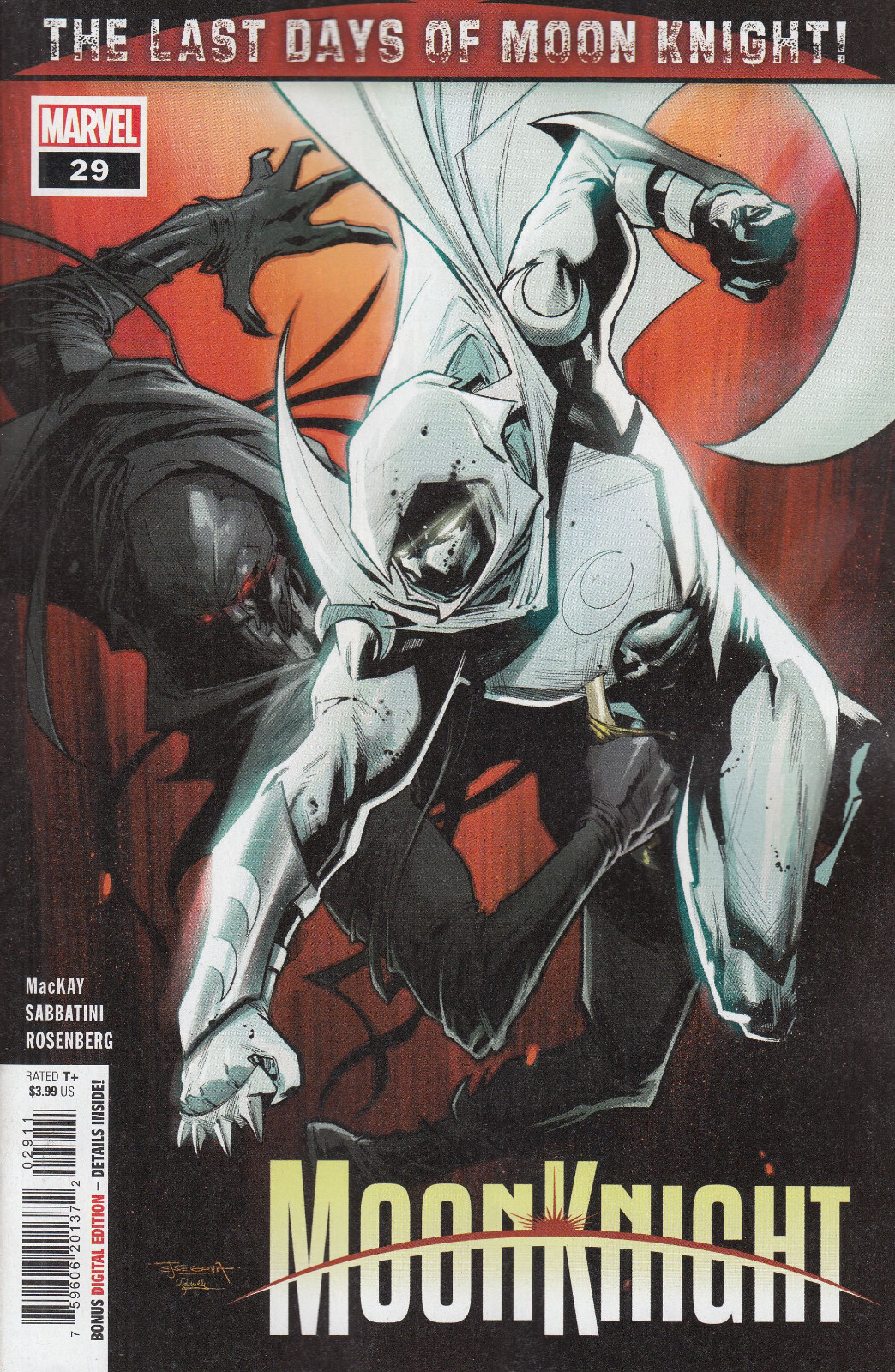 Moon Knight 29 Neuware 2023 Marvel