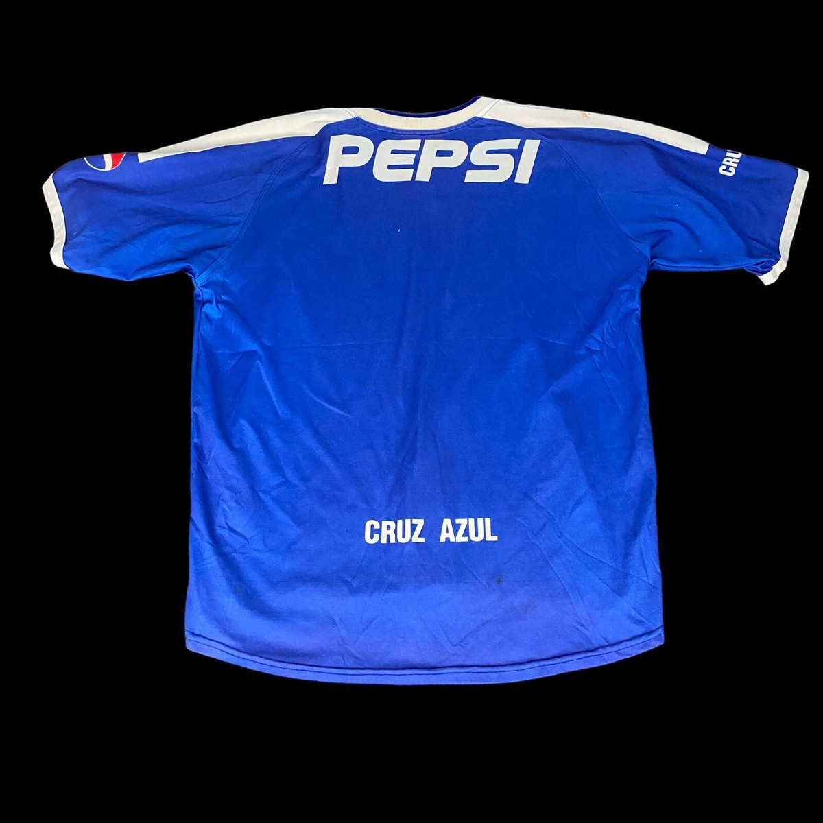 90s ゲームシャツCRUZ AZUL クルスアスル 刺繍 Pepsi メキシコ 90s ゲームシャツCRUZ AZUL クルスアスル 刺繍 Pepsi メキシコ