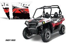 AMR Racing UTV Door Graphics for Polaris RZR 800S/900XP Pro Armor Doors (2) IR