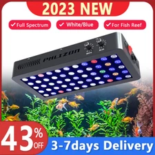 Phlizon Dimmmable LED Aquarium Light 165W Full Spectrum Lamp for Reef Coral Tank