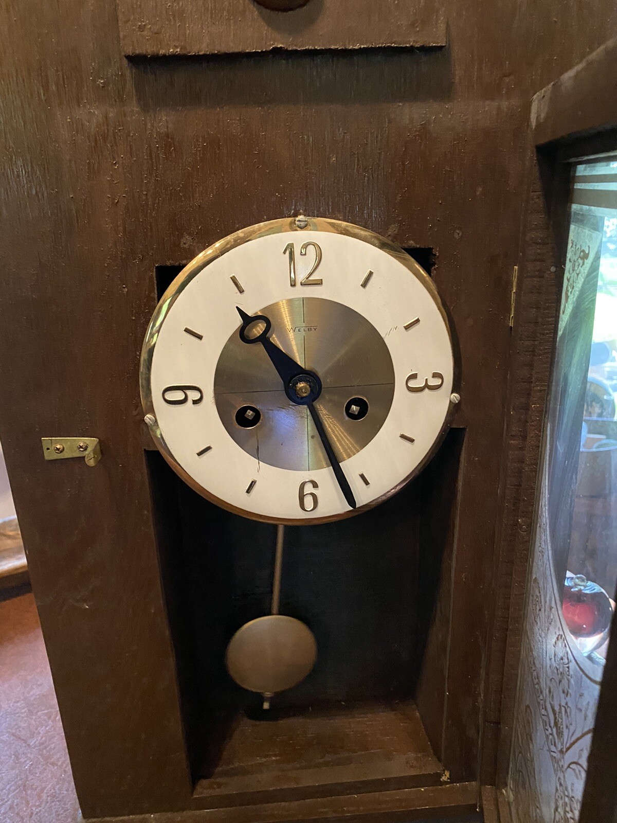 antique welby mantle clock eBay