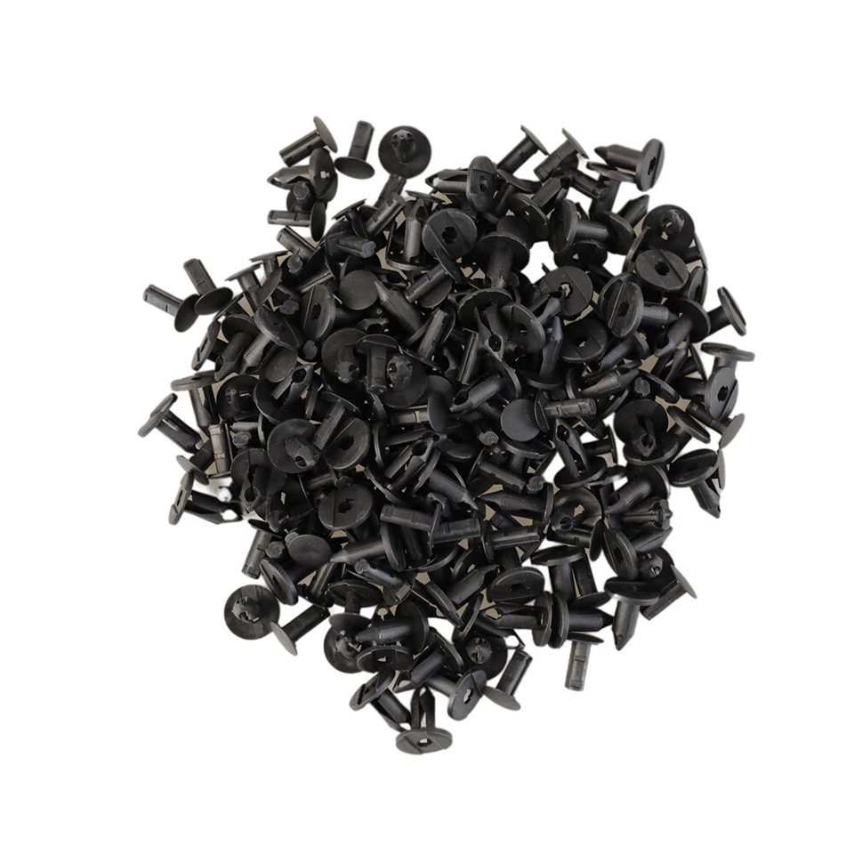 120PCS 8mm Auto Car Plastic Rivets Fastener Fender Push For Cadillac ATS CTS Foto 4 de 4