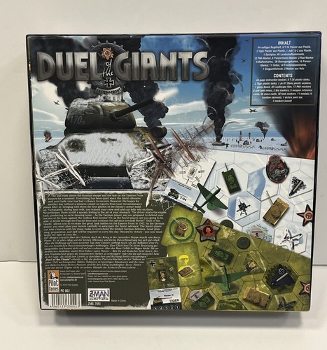 Duel of the Giants Eastern Front 2010 Board Game German Tank Battle Complete - Picture 7 of 9