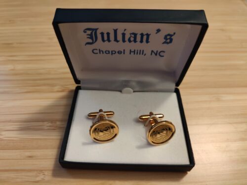 Julian's of Chapel Hill UNC Gold Manschettenknöpfe