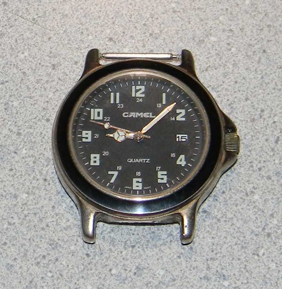 Camel Cigarettes - Luminous Midnight Wrist Watch, Quartz Camel Cigarettes - Luminous Midnight Wrist Watch, Quartz