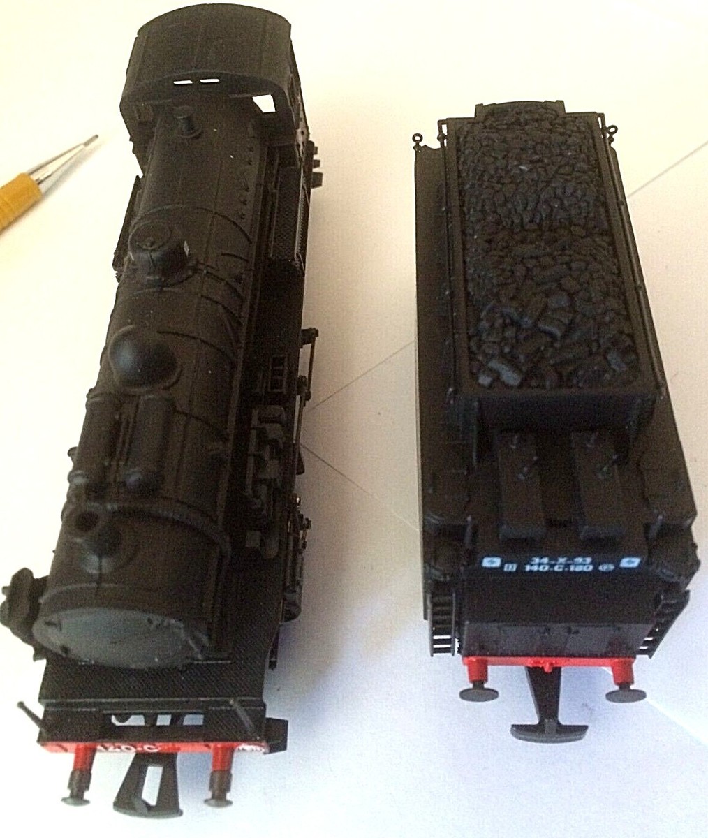 JOUEF HO Loco vapeur 140 C 180 et tender 34 X 93, dépôt de VERDUN réf 8283