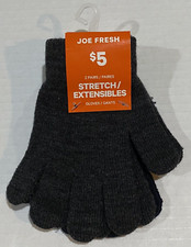 Gloves Dark Grey  Navy Blue 2 pairs Kids NEW