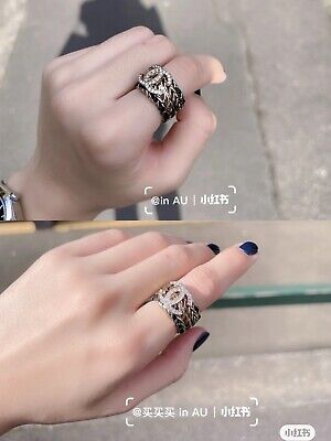 NWT 22S Chanel Metal Lambskin Classic CC Logo Ring Gold NWT 22S Chanel Metal Lambskin Classic CC Logo Ring Gold
