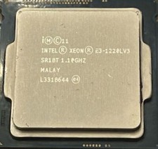 Intel Xeon E3-1220L V3 SR1BT 1.1GHz LGA1150 13w CPU Processor 1220LV3