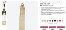 Hair Extension - The Lucy Light Blond Pony