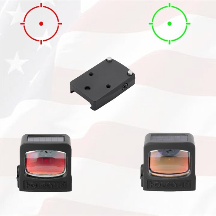 Holosun 508 - Choose Your 508T Titanium Red/Green Dot Pistol Solar