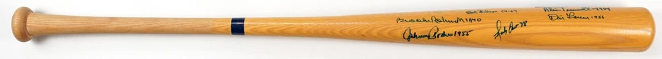 World Series MVP's - Autographed Rawlings Bat w/ 10 Signatures PSA/DNA COA - Image 4 of 4