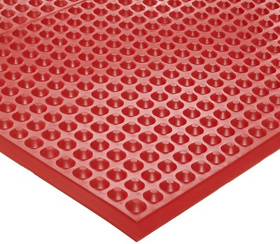 Ergomat EPDM Rubber Chemical Resistant, for Laboratories, 3' Width x 4' Length