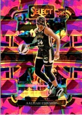 Aaliyah Edwards 2024 WNBA Select Pink Cracked Concourse Rookie Card #36 - Mystic