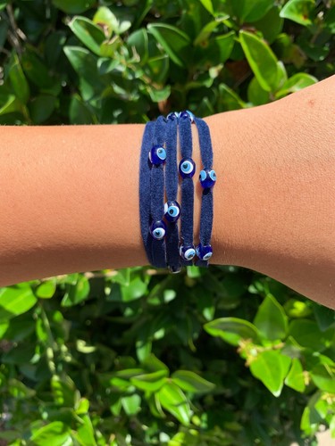 Turkish Wrap-Around Evil Eye Friendship Bracelet #2329 - Picture 29 of 41