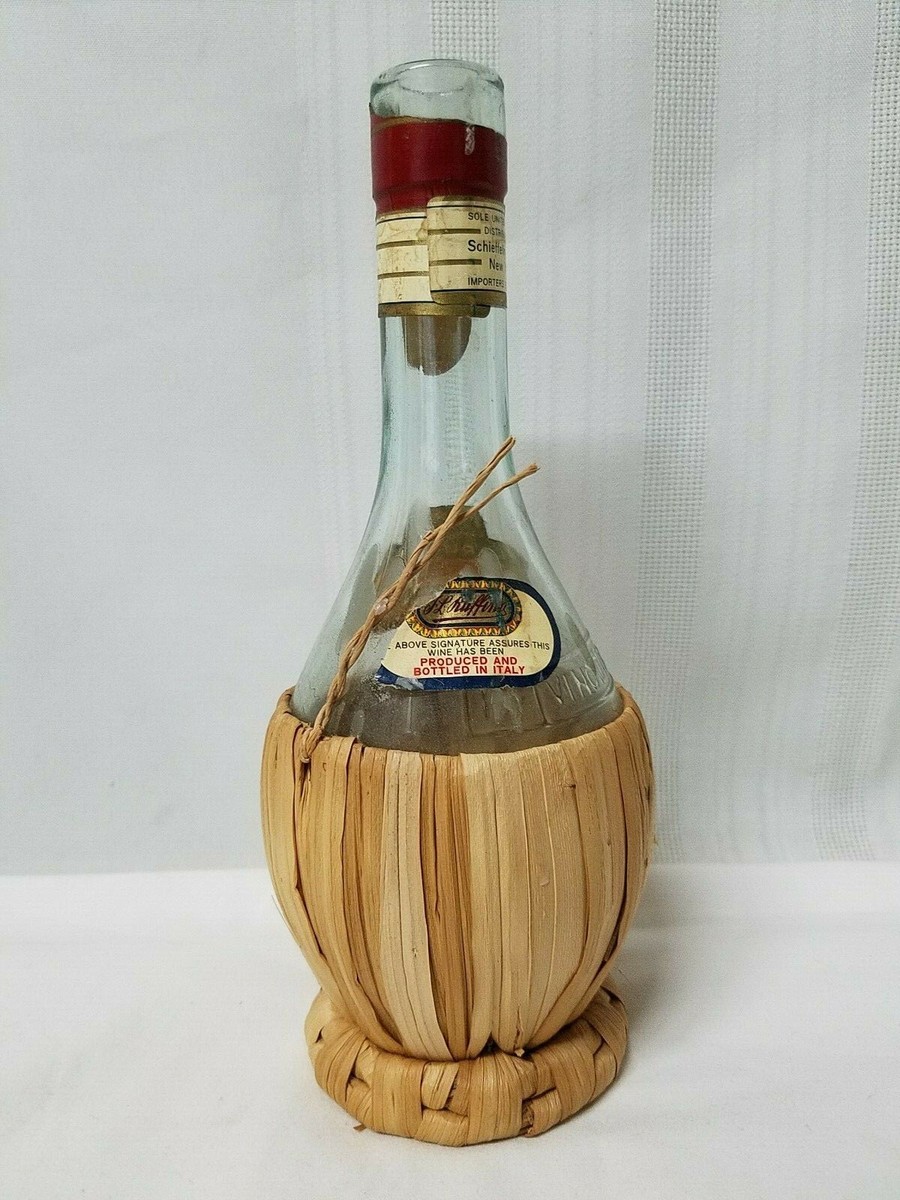 1966 I.L. Ruffino Chianti Wine Italy Bottle Vintage
