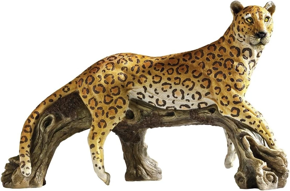 Designer Resin Leopard Sculpture - Perfect for Housewarming Gifts and Gardens - Image 2 of 4