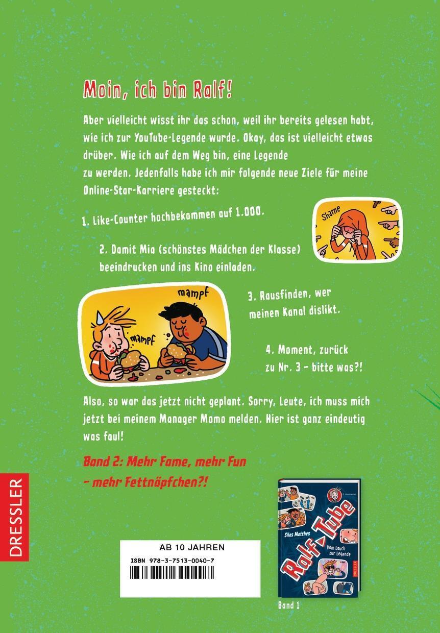 Thumbnail - Ralftube 2. Daumen Runter Für Dislike-disser Silas Matthes Buch