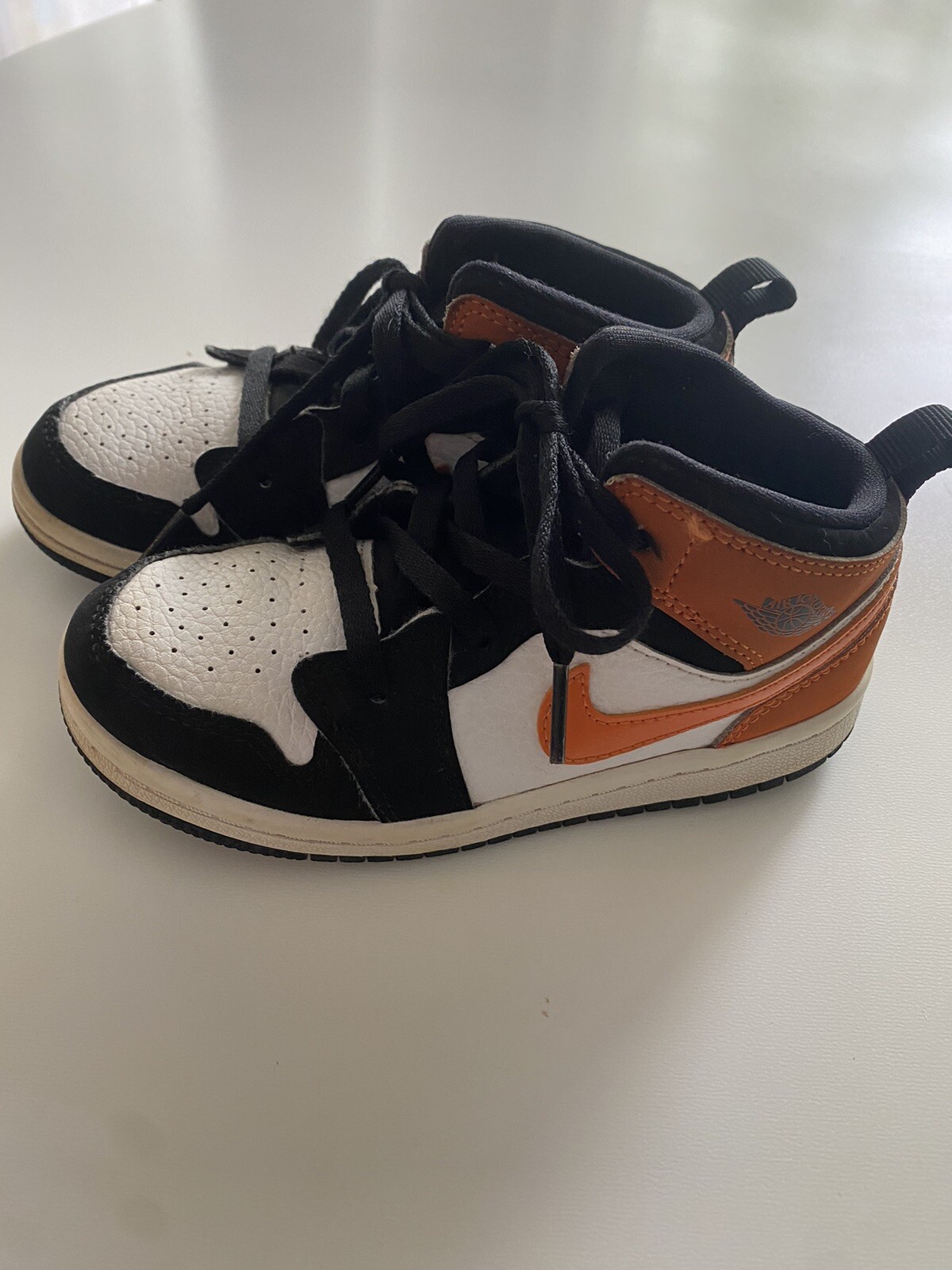 Nike Air Jordan 1 Mid TD Shattered Backboard Toddler Size 10C 640735-058