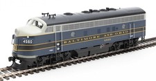 Spur H0 - Walthers Diesellok EMD F7A Baltimore & Ohio - 9951 NEU