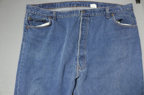 Vintage Levi's 501xx Jeans Mens Size 48x32 Blue Big Baggy Straight - Picture 6 of 14