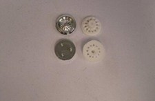 Greenhills Composite Wheel Pair for the Scalextric Tiger / Triumph TR4A C83 & C8