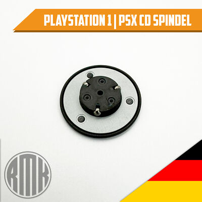 CD-Laufwerk Spindel Ersatz PSX CD-ROM Auflage Metall PVC f. Sony PS1 PSOne
