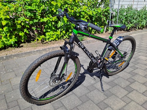 KS Cycling Mountainbike Hardtail 26" Xceed, schwarz-grün - Bild 3 von 5