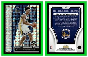 2023-24 Panini Mosaic Trayce Jackson-Davis #5 Introductions RC Mosaic Prizm