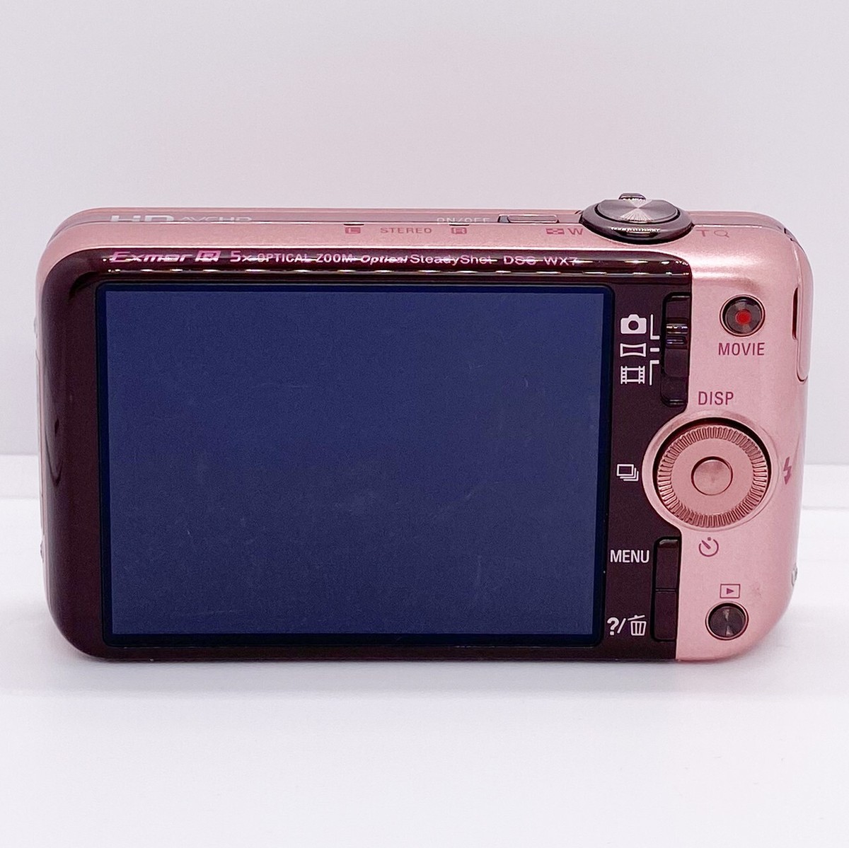 SONY Cyber-Shot DSC-WX7 Pink Digital Compact Camera 5x zoom SONY Cyber-Shot DSC-WX7 Pink Digital Compact Camera 5x zoom