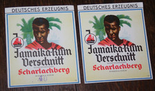 Etiketten - SCHARLACHBERG Jamaica-Rum-Verschn...