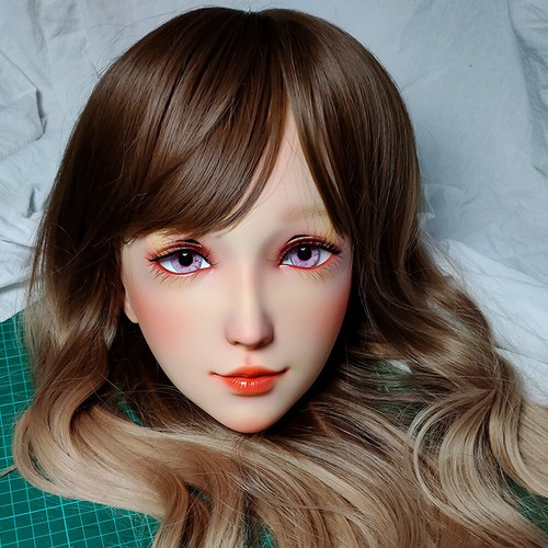 BJD Kigurumi Animated Mask Female Head Shell Cosplay Makeup Mask - Picture 11 of 26