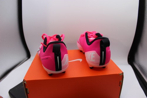 NIBNIKE GIRLS ALPHA HUARACHE 8GS Lax Lacrosse Cleats PINK WHITE ARTIC PUNCH 4.5Y - Picture 7 of 8
