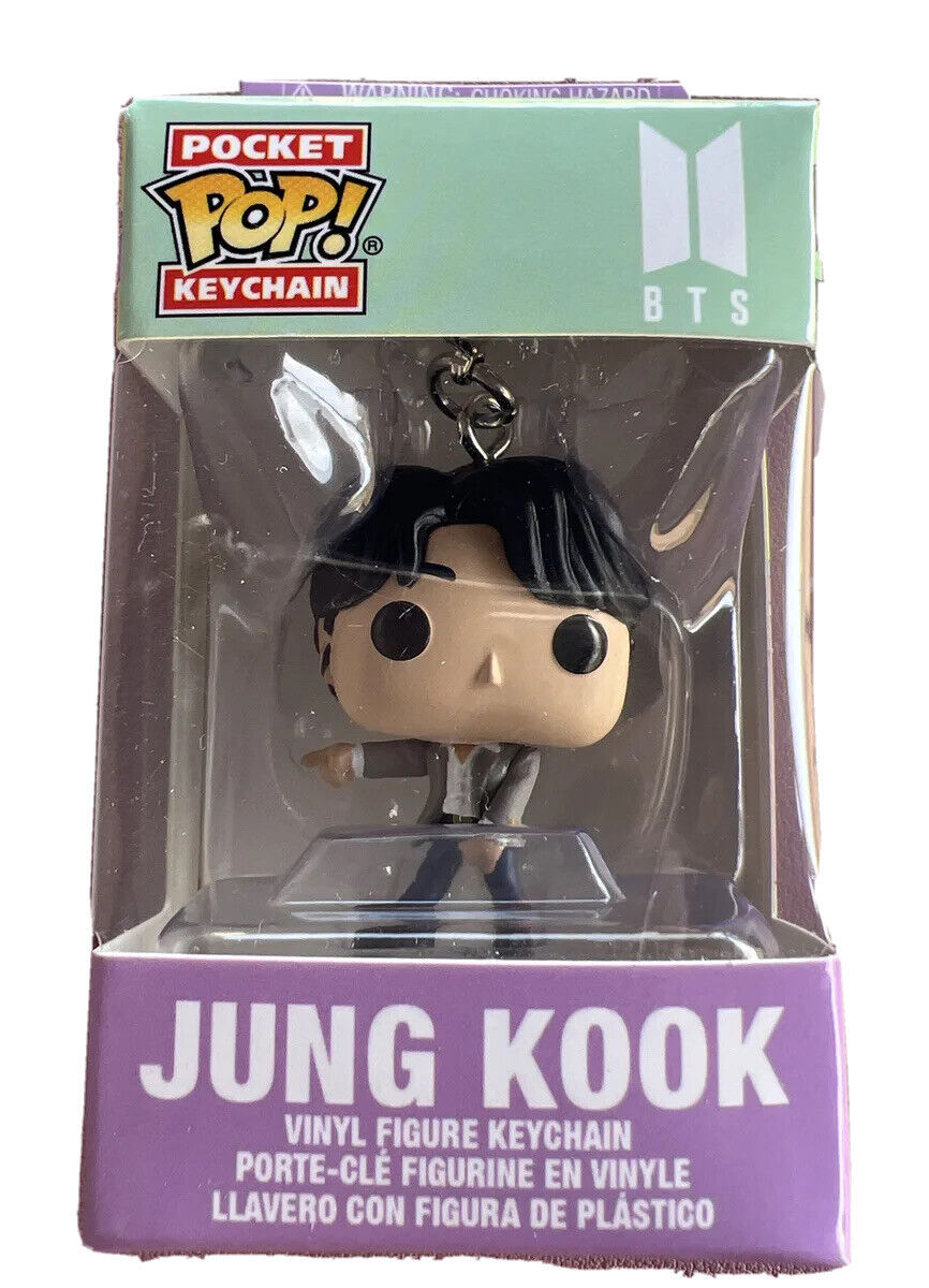 BTS Jung Kook Funko POP Keychain&colon; Vinyl Figure Key chain JK