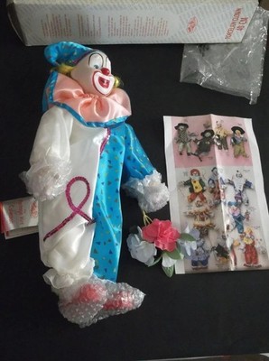 Vintage Heritage Mint Clown Collection ''Chester The Jester'' 16'' Porzellan...