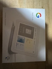 Google Nest Hub 7-inch 2nd Generation Chalk White Smart Display Home Assistant