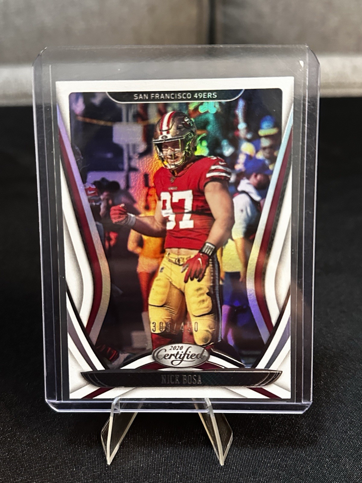2020 Panini Certified #47 Nick Bosa Mirror #/450 SN