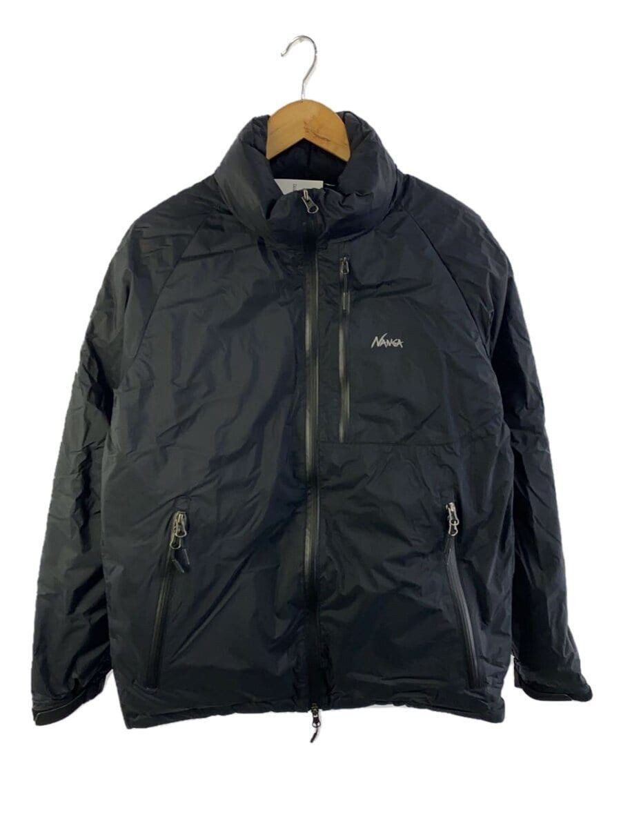 NANGA Down Jacket Aurora Stand Collar M Nylon Black Used | eBay