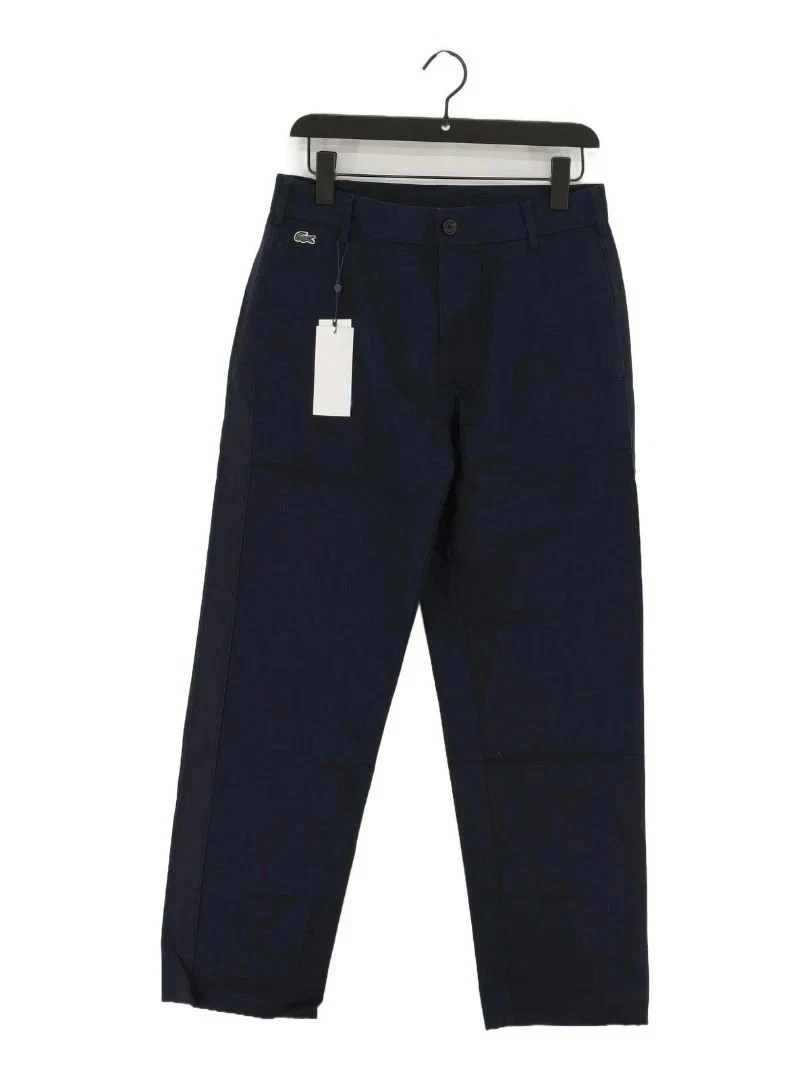 LACOSTE Men's Navy Chino Trousers Casual Bottoms Dark Blue BNWT
Opens in a new window or tab