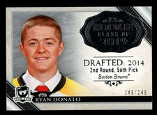 2018-19 Upper Deck The Cup Ryan Donato Rookie Class of 2019 /249 Bruins Y3783