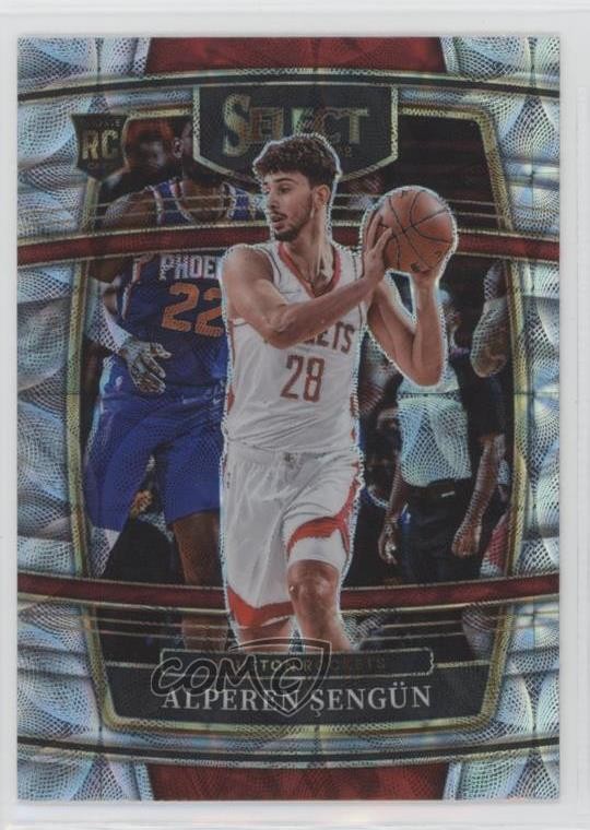 2021-22 Panini Select Concourse Scope Prizm Alperen Sengun #19 in5