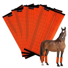 Horse Fly Boots, Breathable Mesh Protection Set of 4, Comfortable Horse Leggi...