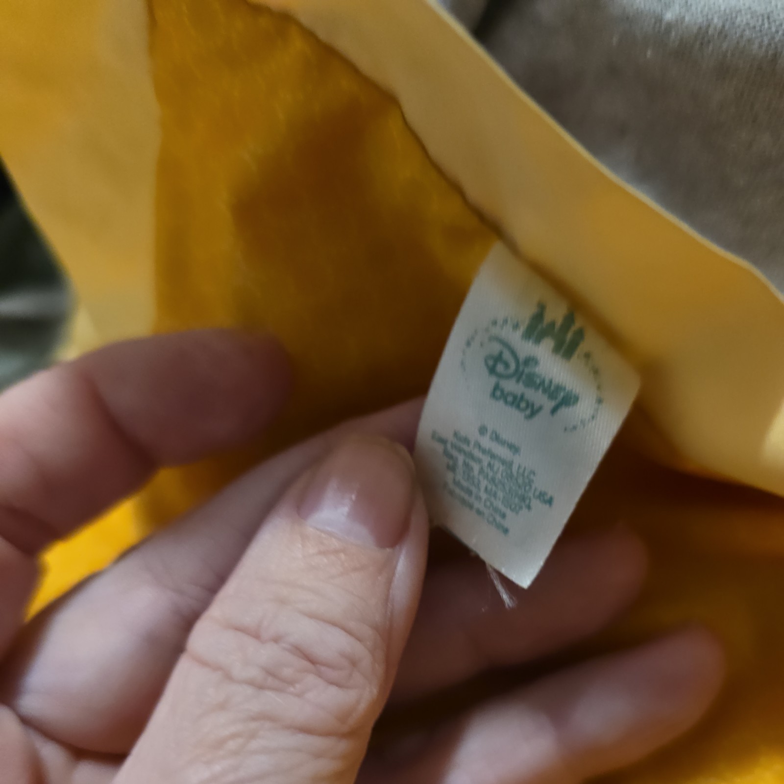 Kids Preferred Disney Mickey Mouse Red Yellow Lovey Security Blanket Blankie