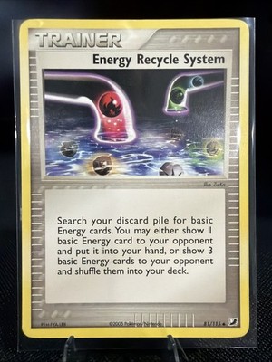 Pokemon TCG Energy Recycle System Uncommon Unseen Forces 81/115 LP