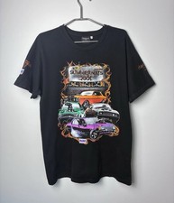 Summernats XXX Black Graphic T-Shirt from 2017 - Size L - VGC!