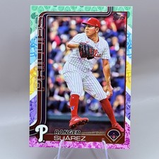 2025 Topps Series 1 - Ranger Suarez #56 Holiday Tin Egg