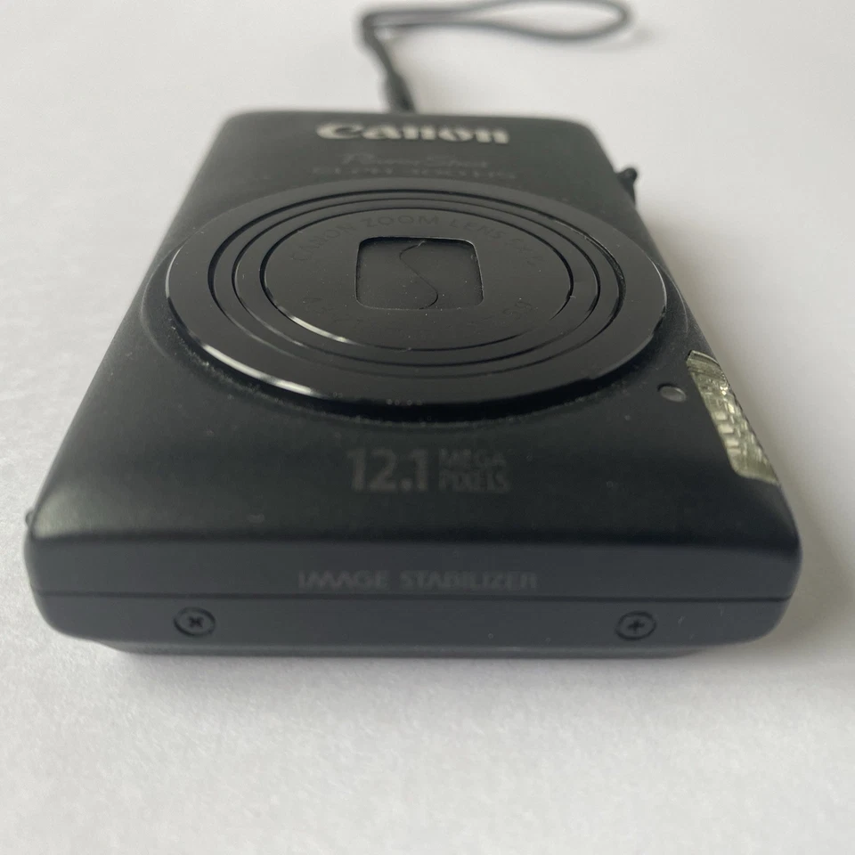 Canon PowerShot ELPH 300 HS / IXUS 220 HS 12.1MP Digital Camera - Black - Image 4 of 4